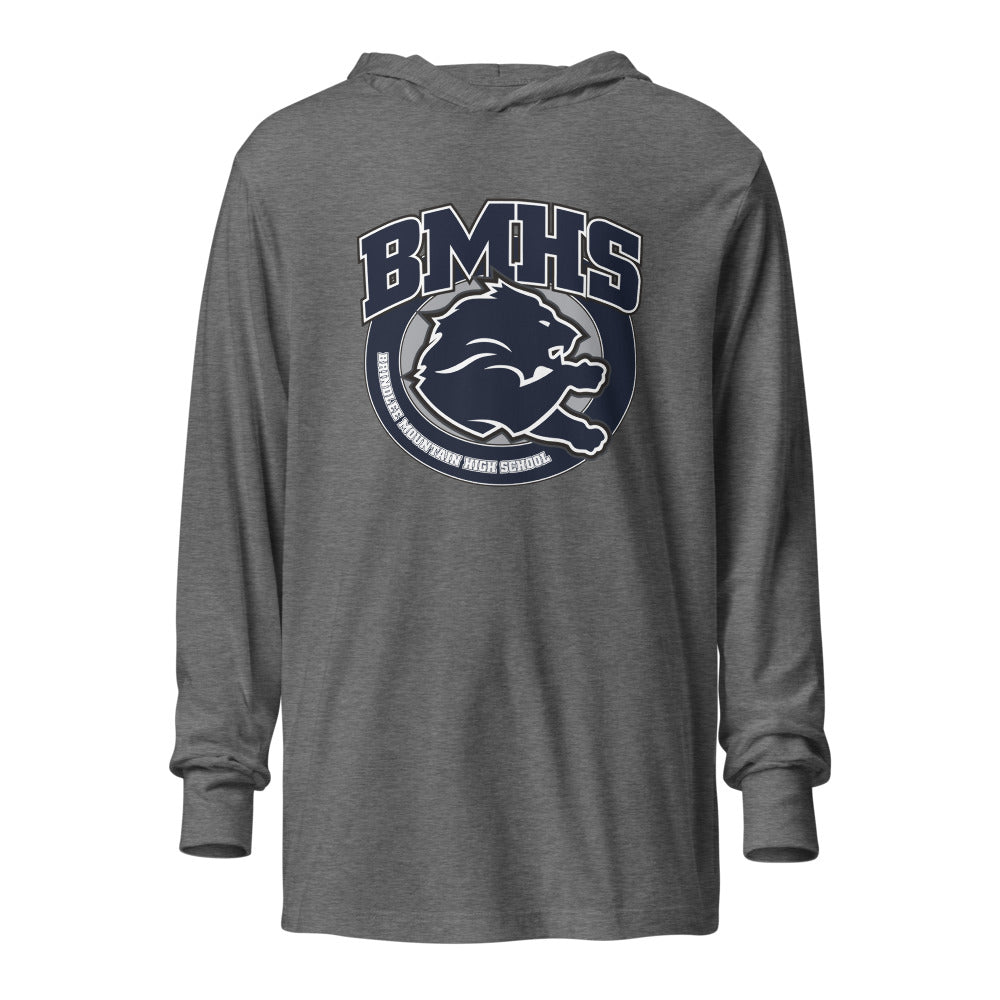 Brindlee Mountain High School Design 2 — Grey Triblend