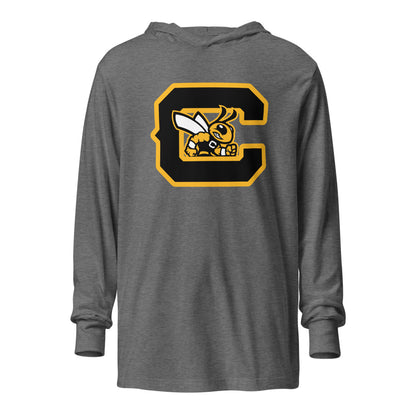 Corner High School Design 2 — Grey Triblend