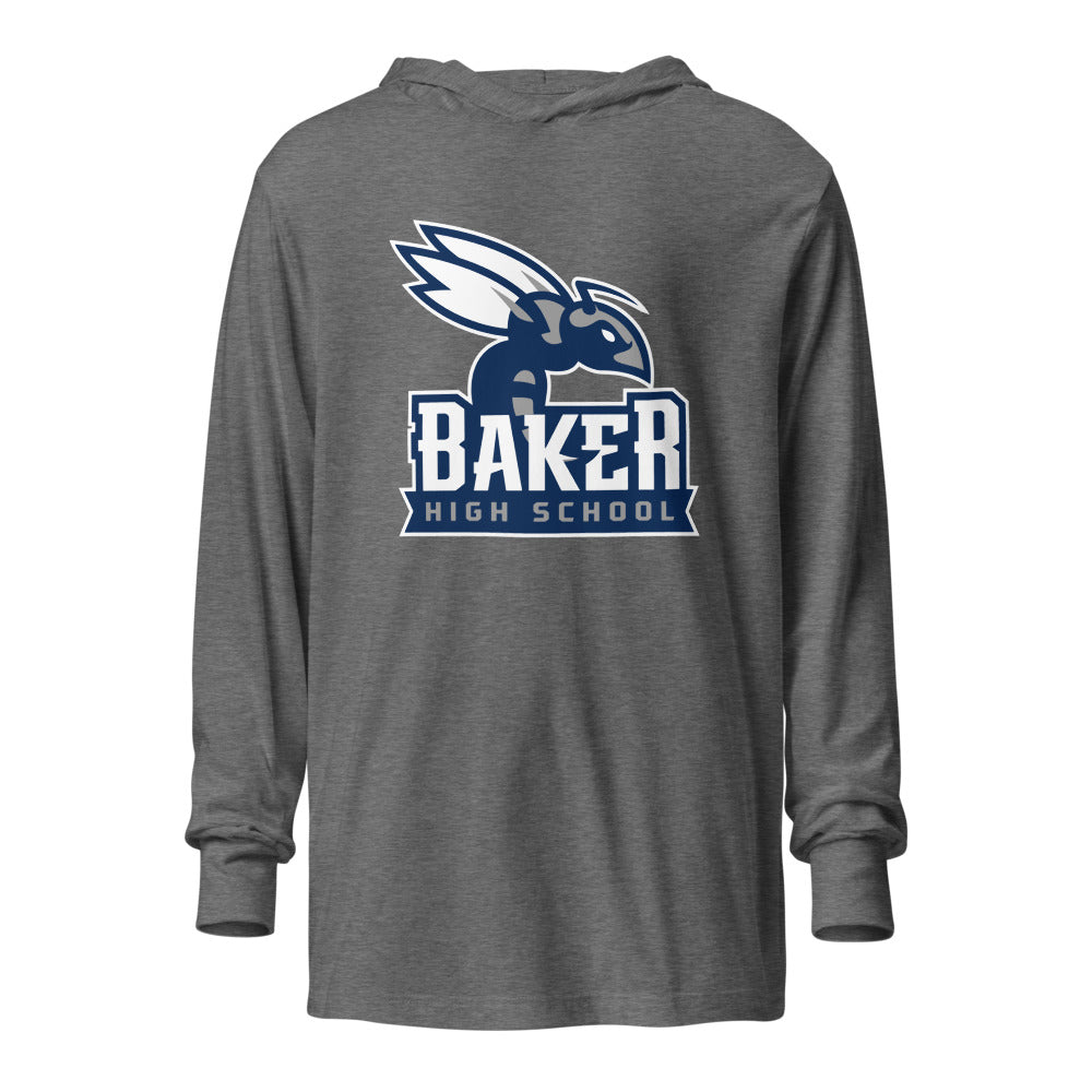 Baker High School Design 2 — Grey Triblend