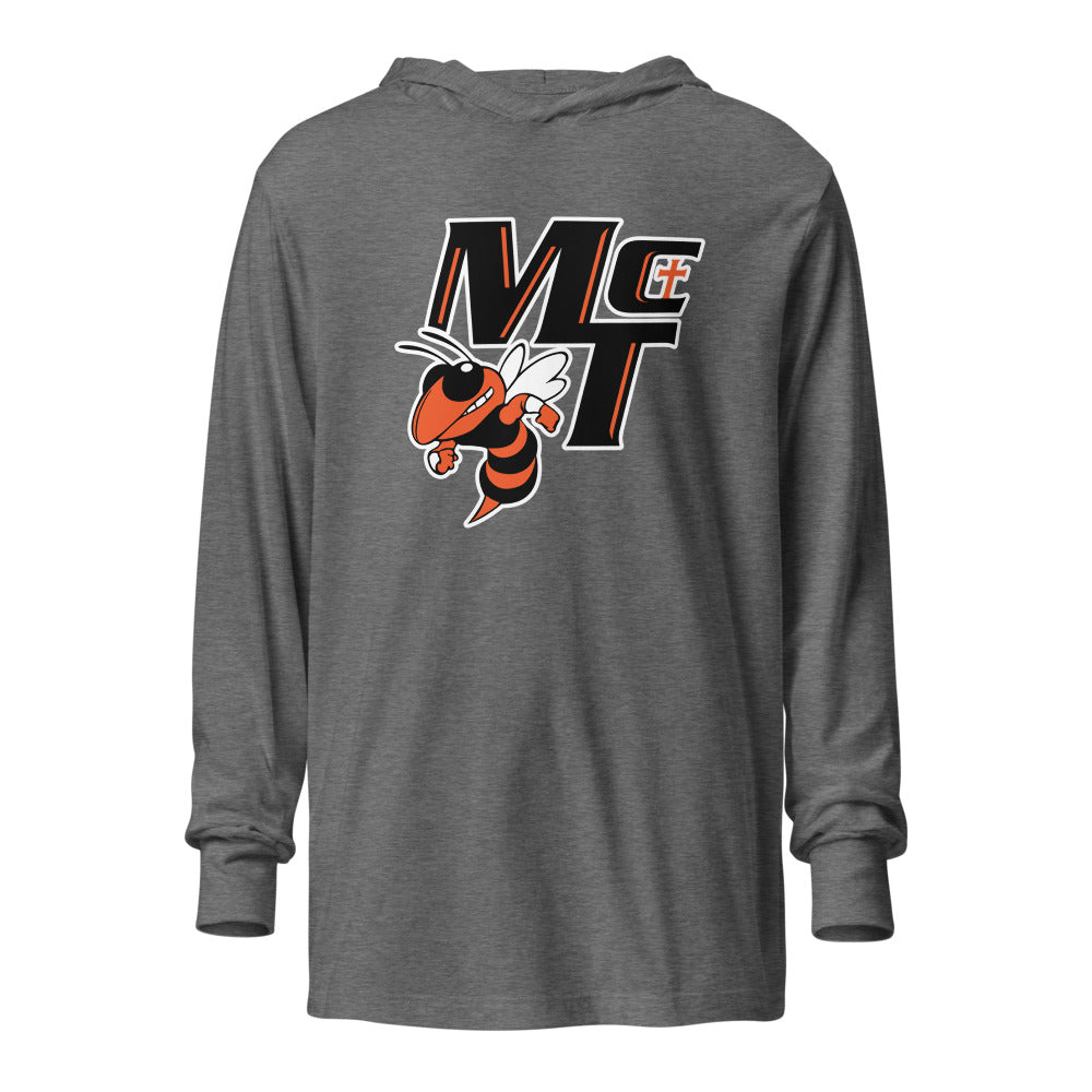 McGill-Toolen Catholic High School Design 2 — Grey Triblend
