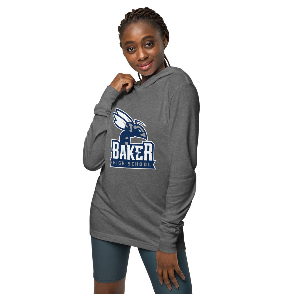 Baker High School Design 2 — Grey Triblend