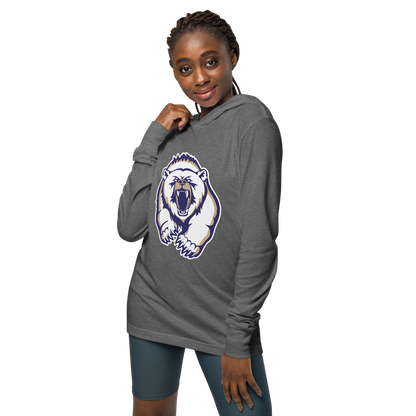 Spring Valley Grizzlies Design 2 — Grey Triblend — Womens Front