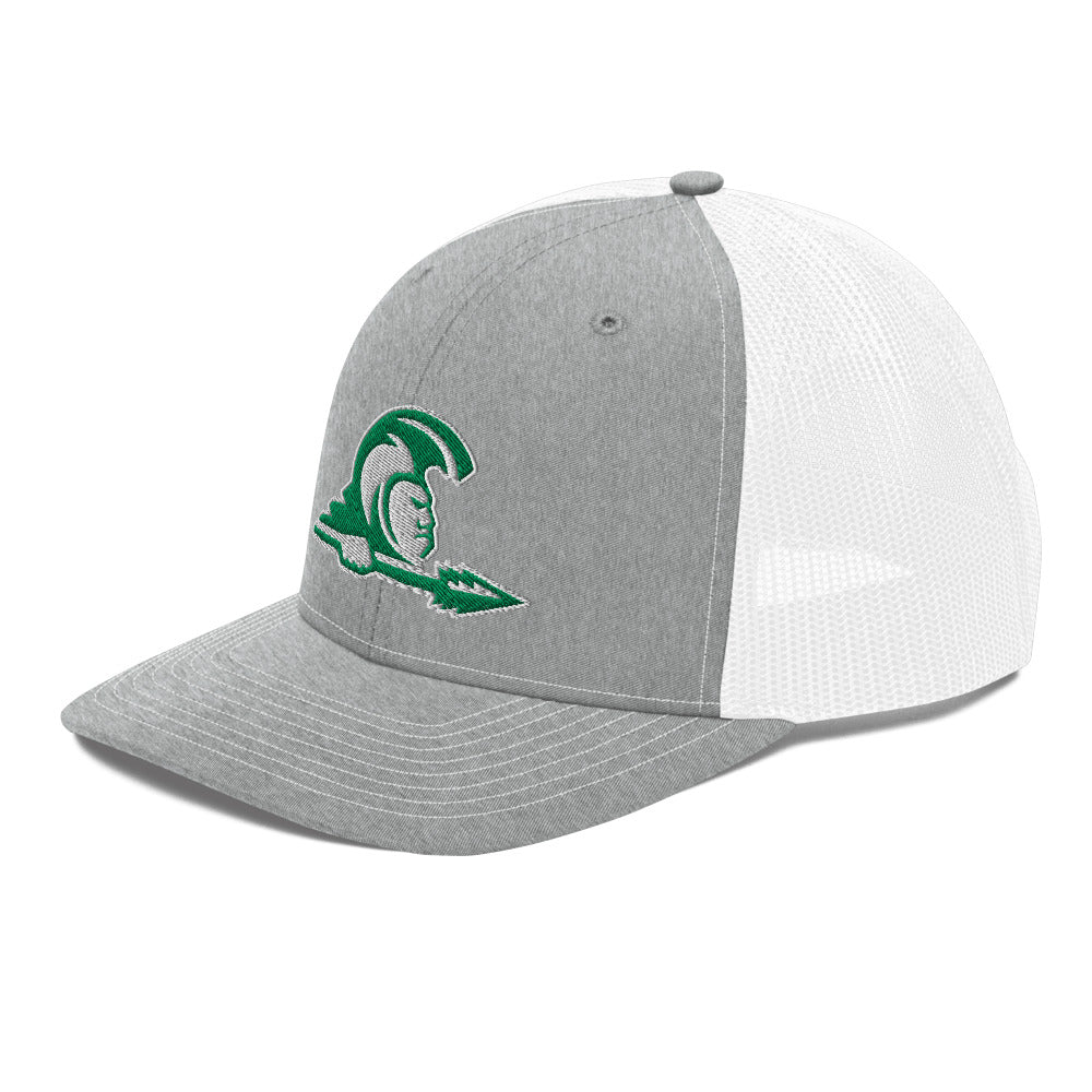 Kapa'a High School Design 2 — Heather Grey/White