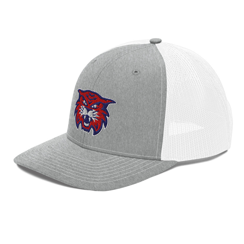 Berry High School Design 2 — Heather Grey/White