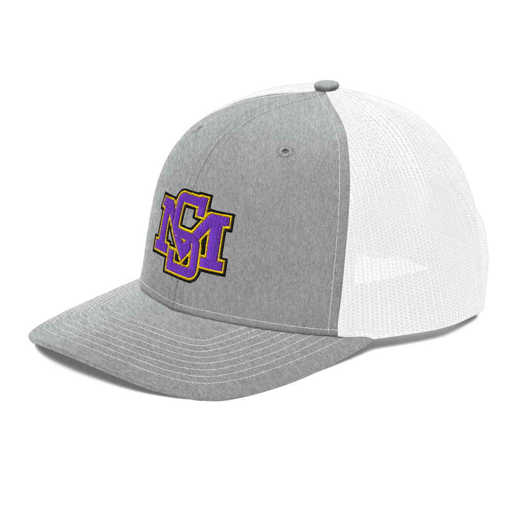 Sunrise Mountain High School - Vegas Design 2 — Heather Grey/White
