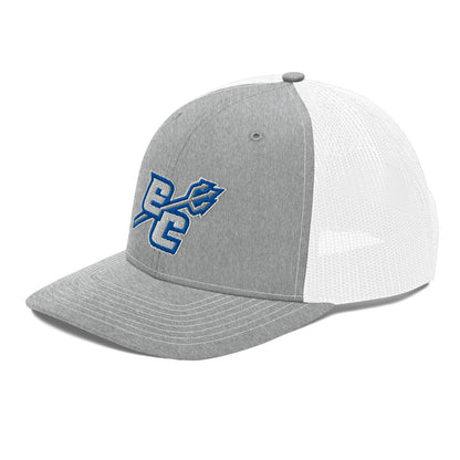 Escambia County High School Design 2 — Heather Grey/White