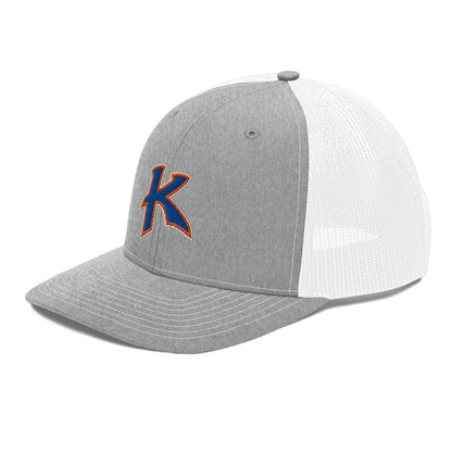 Kinston High School Design 2 — Heather Grey/White