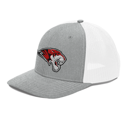 Hurricane High School Design 2 — Heather Grey/White