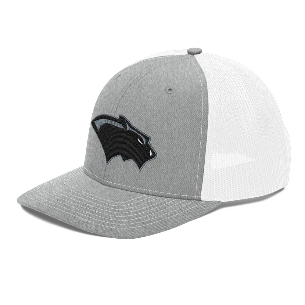 Pine View High School Design 2 — Heather Grey/White