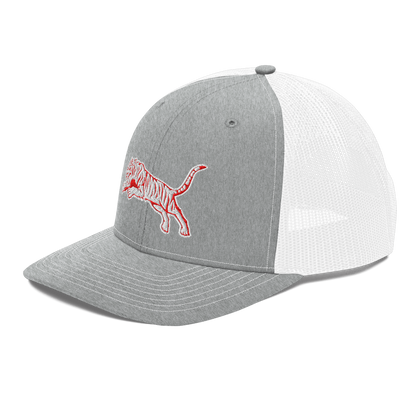 Milford High School Design 2 — Heather Grey/White