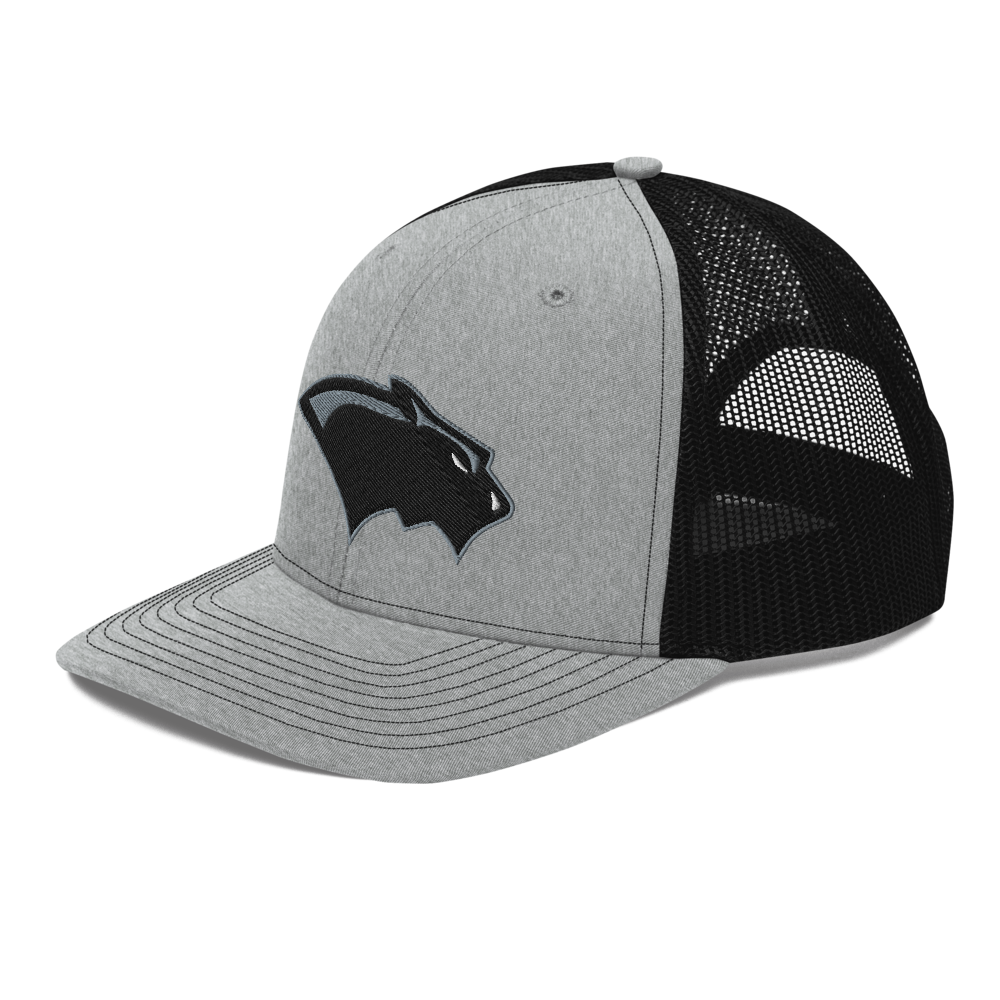 Pine View High School Design 2 — Heather Grey / Black
