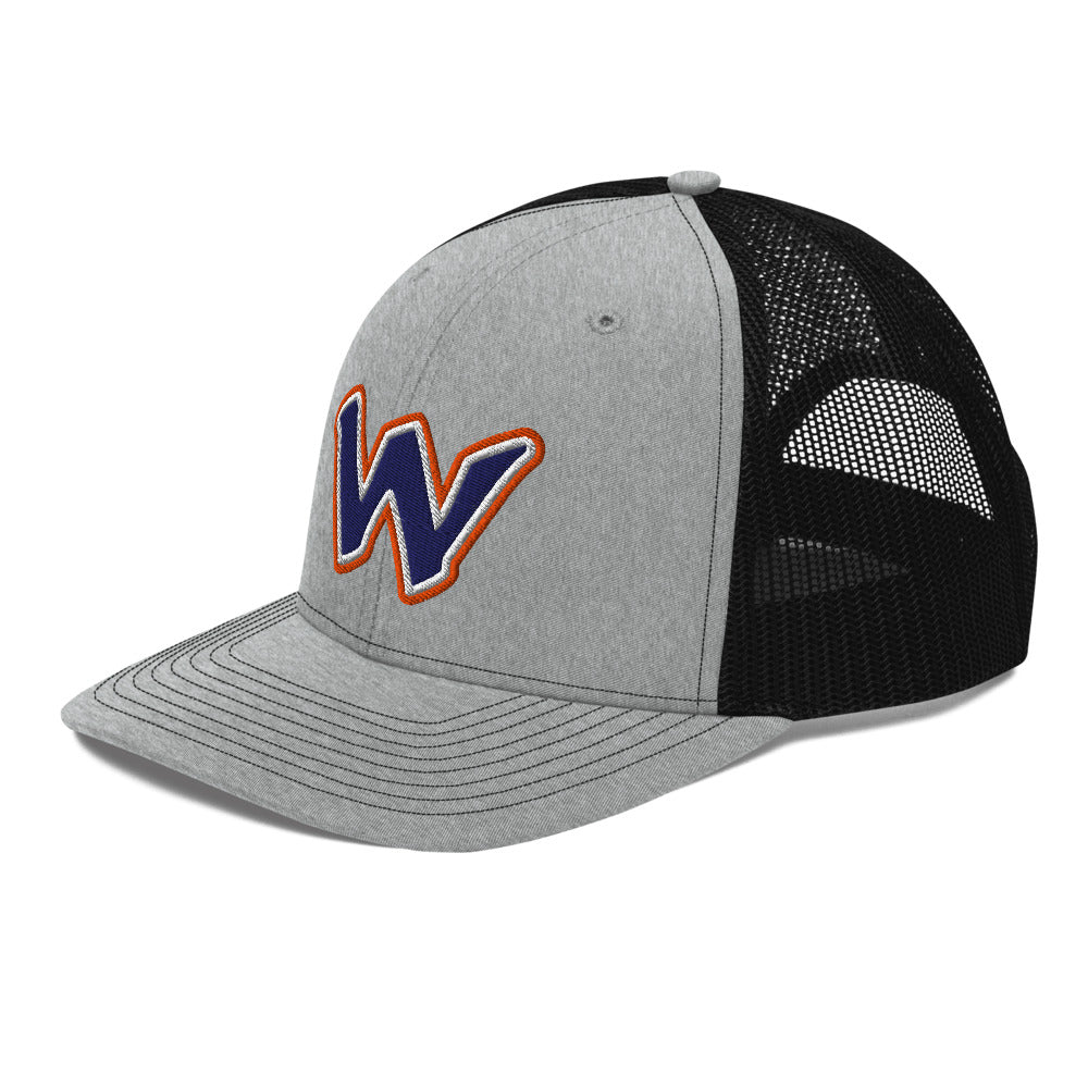 Woodland High School Design 2 — Heather Grey / Black