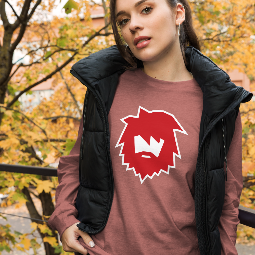 American Fork Cavemen Design 2 — Heather Mauve