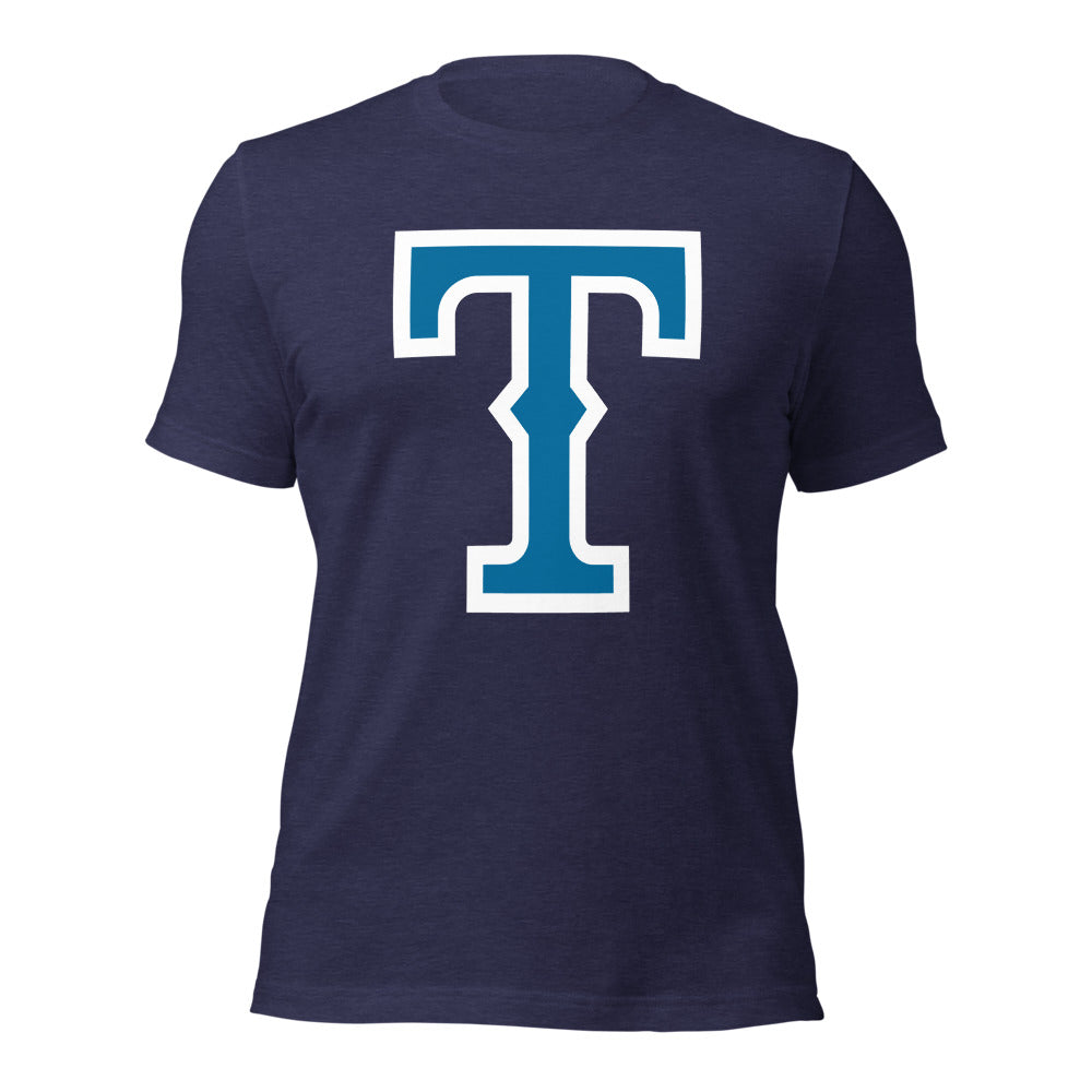 Tharptown High School Design 2 — Heather Midnight Navy