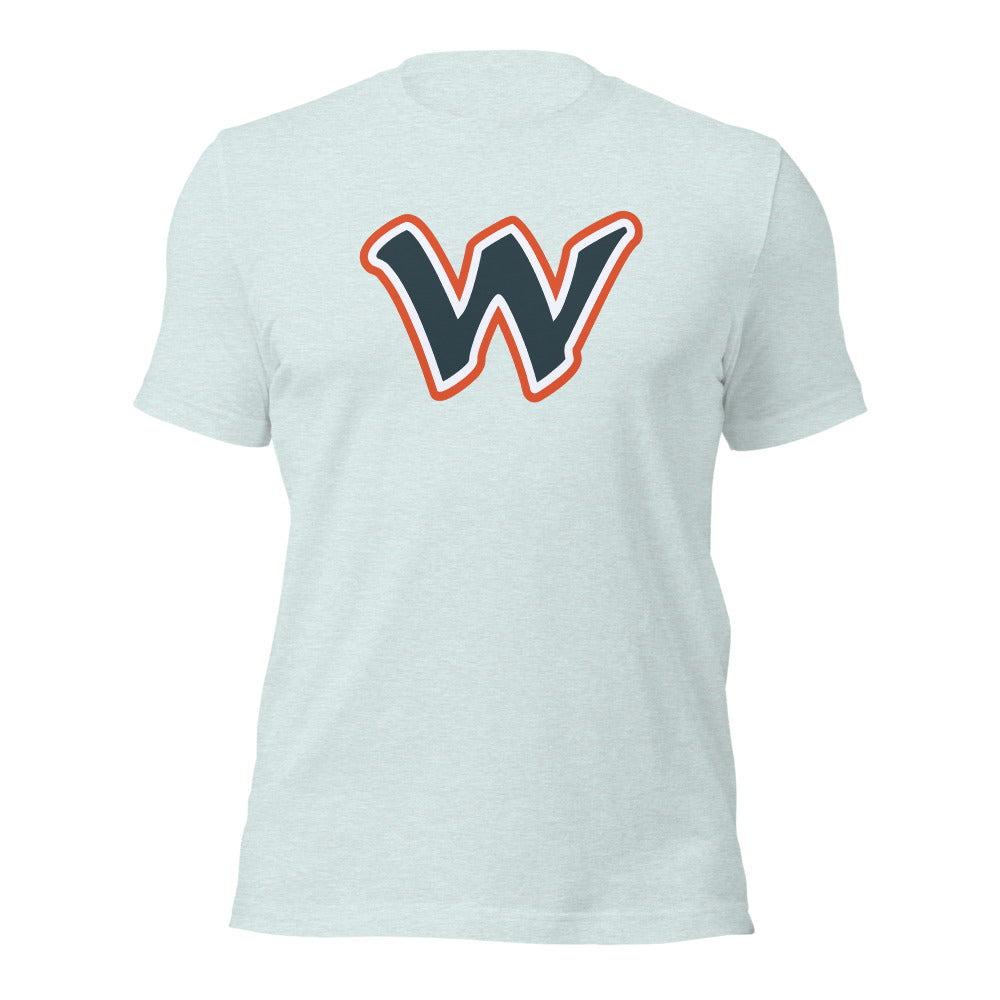 Woodland High School Design 2 — Heather Prism Ice Blue