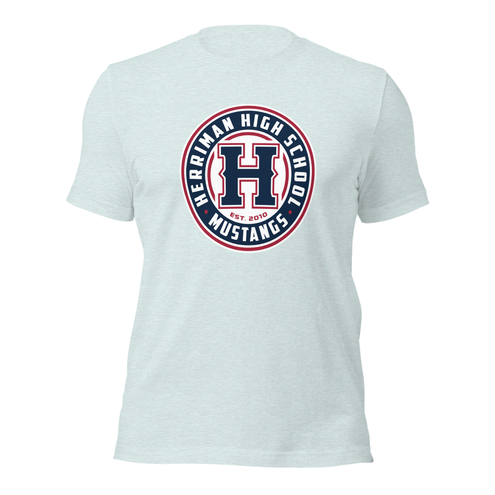 Herriman High School Design 2 — Heather Prism Ice Blue