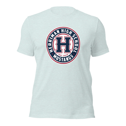 Herriman High School Design 2 — Heather Prism Ice Blue