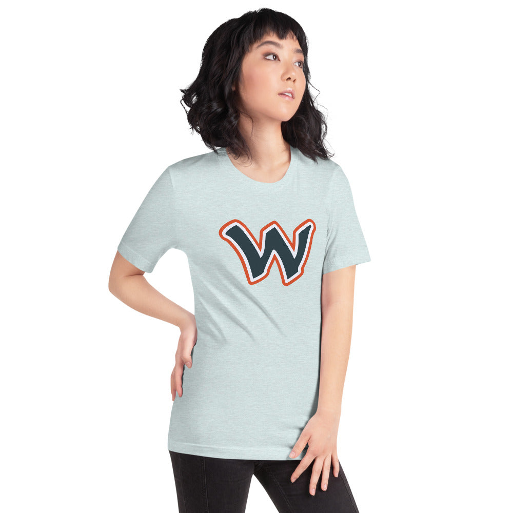 Woodland High School Design 2 — Heather Prism Ice Blue