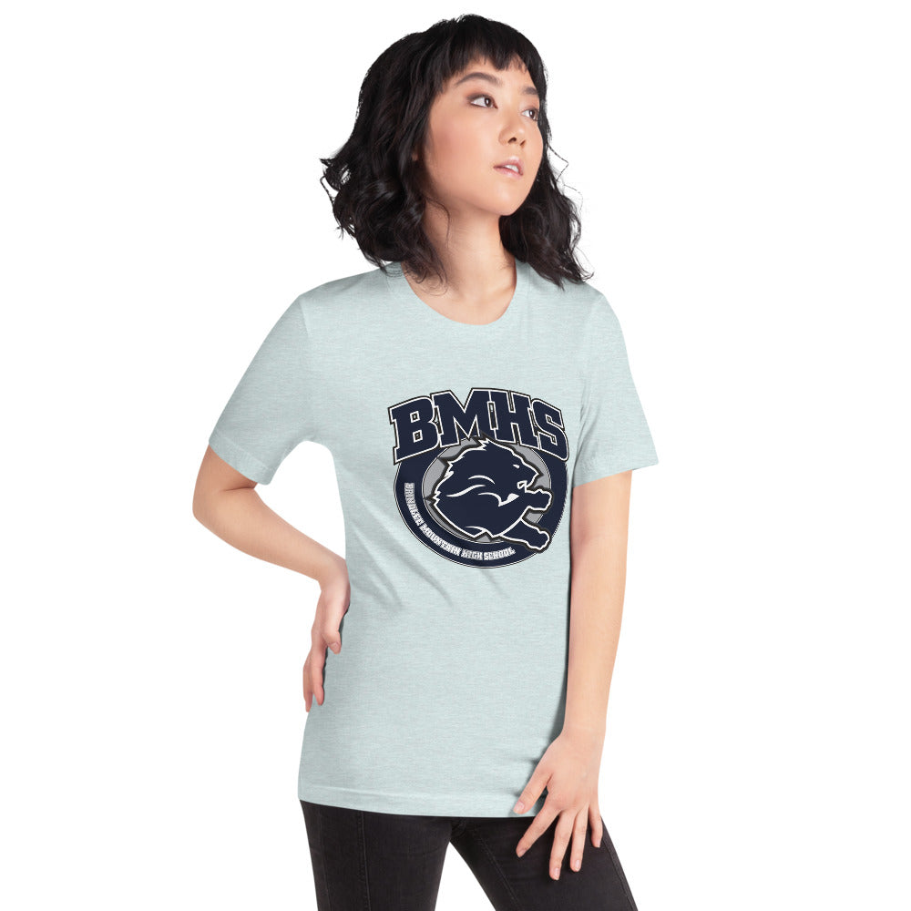 Brindlee Mountain High School Design 2 — Heather Prism Ice Blue