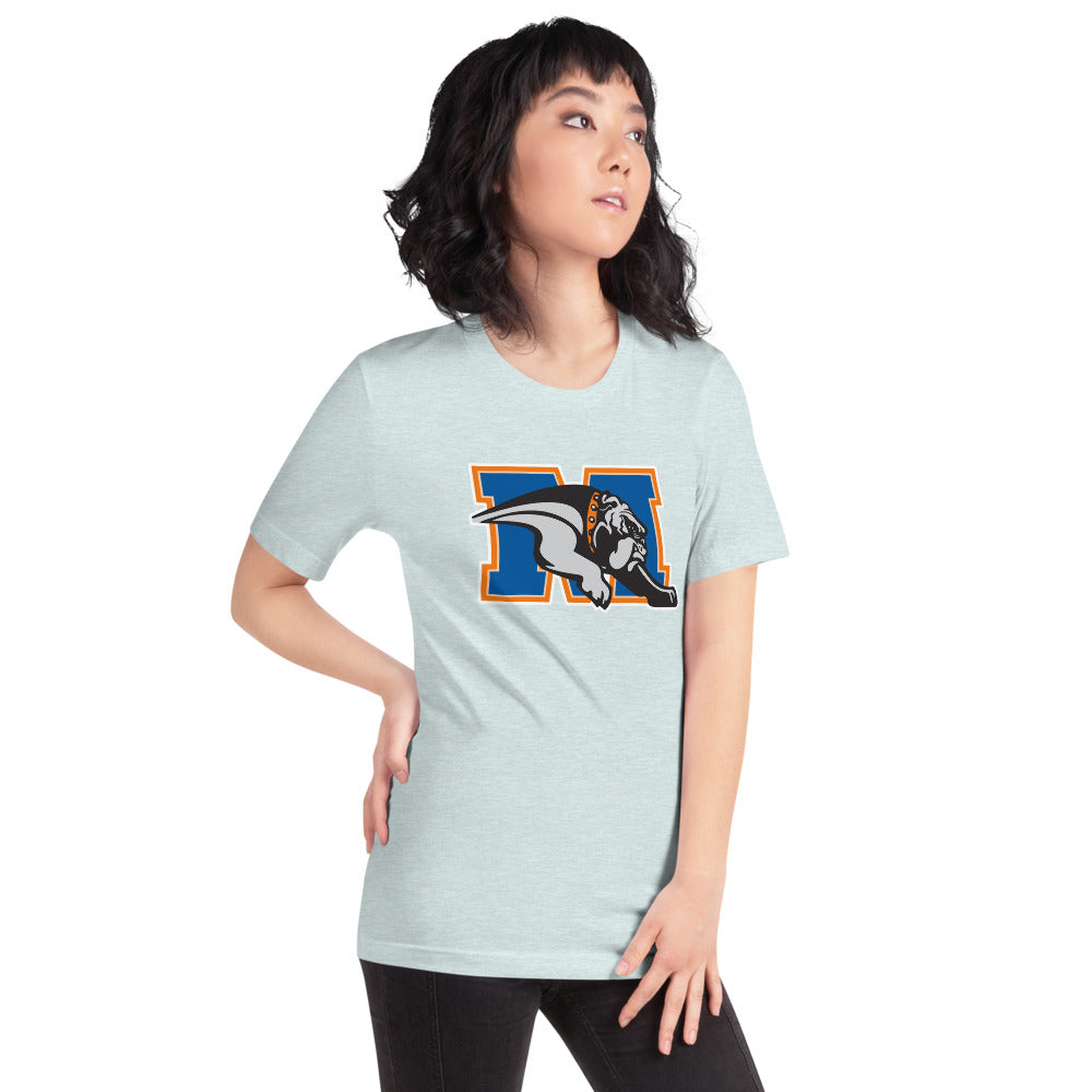 Montevallo High School Design 2 — Heather Prism Ice Blue