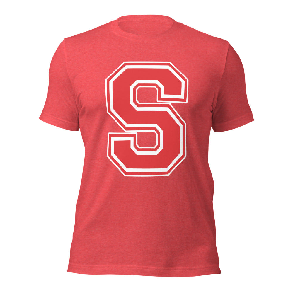 Saks High School Design 2 — Heather Red