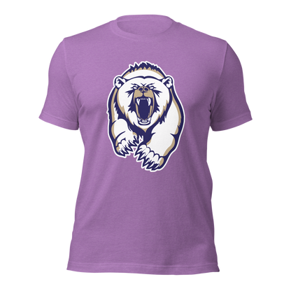 Spring Valley Grizzlies Design 2 — Heather Team Purple