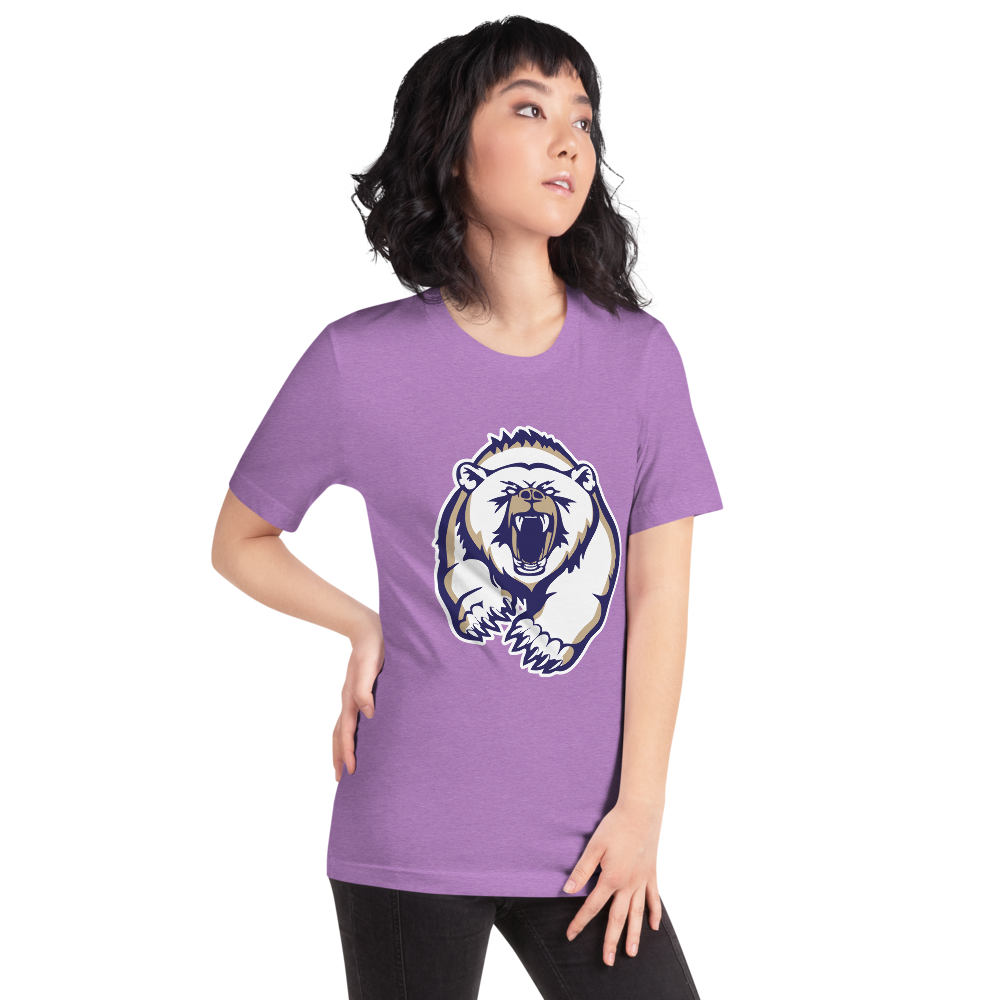 Spring Valley Grizzlies Design 2 — Heather Team Purple