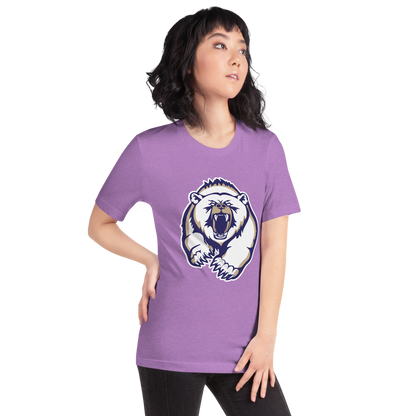 Spring Valley Grizzlies Design 2 — Heather Team Purple
