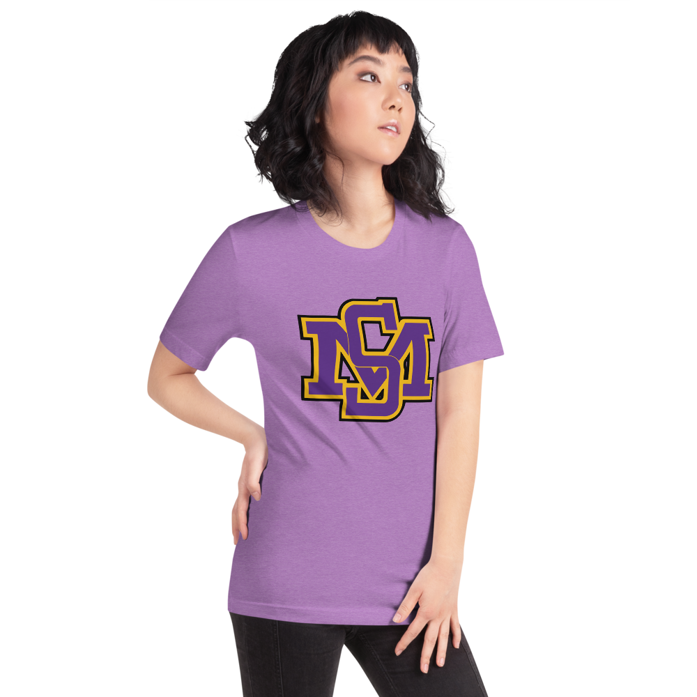 Sunrise Mountain High School - Vegas Design 2 — Heather Team Purple