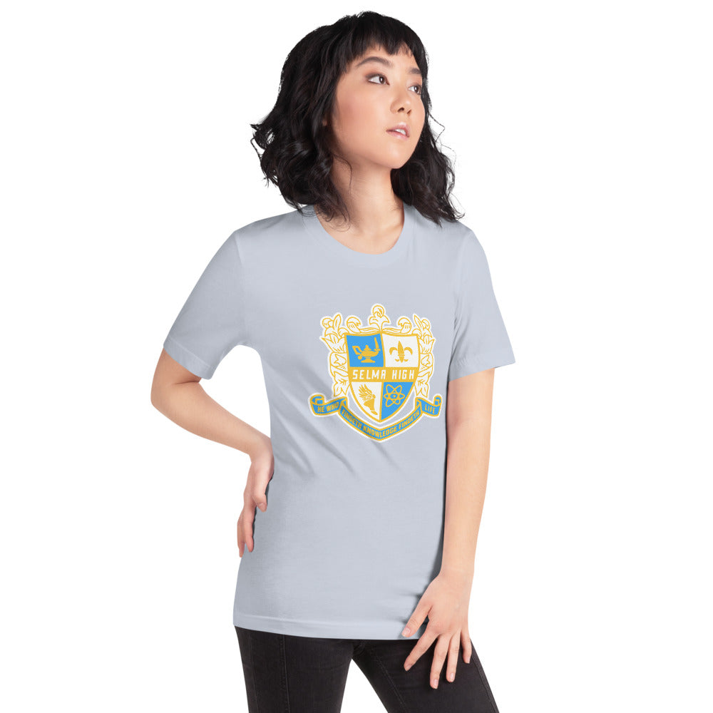 Selma High School Design 2 — Light Blue