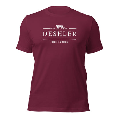Deshler High School Design 2 — Maroon