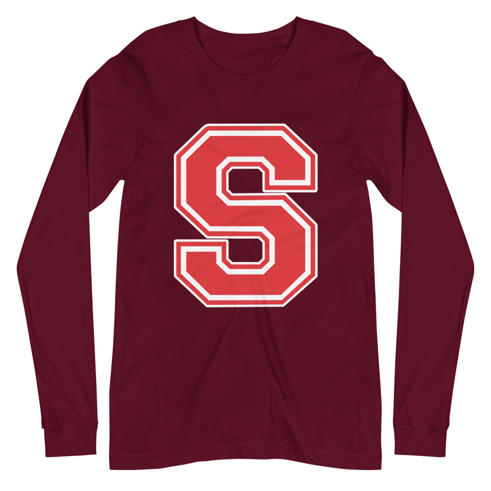 Saks High School Design 2 — Maroon