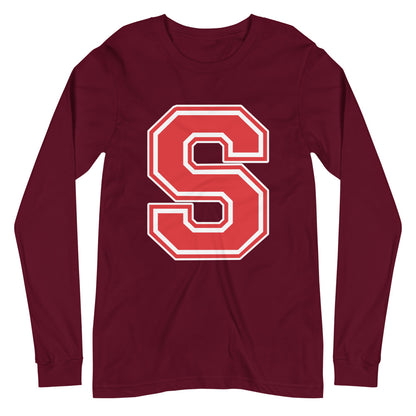 Saks High School Design 2 — Maroon