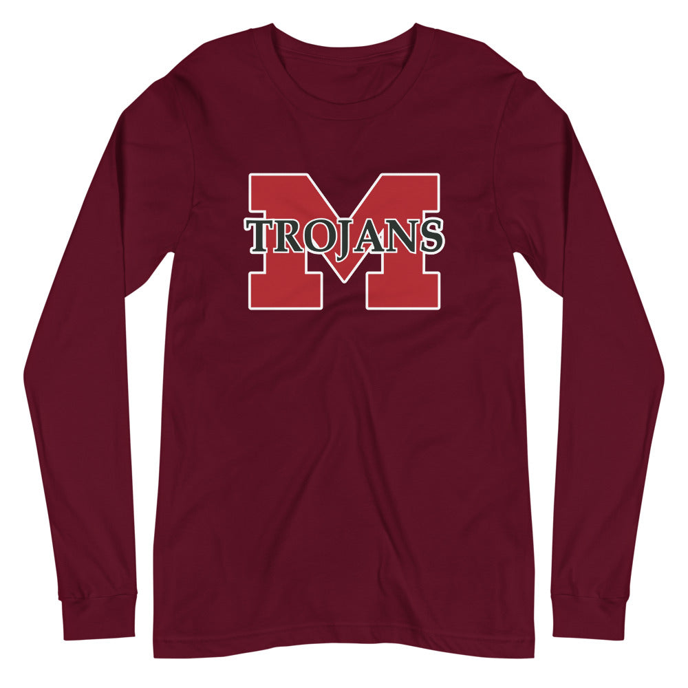 Muscle Shoals High School Design 2 — Maroon