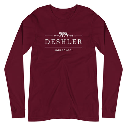 Deshler High School Design 2 — Maroon