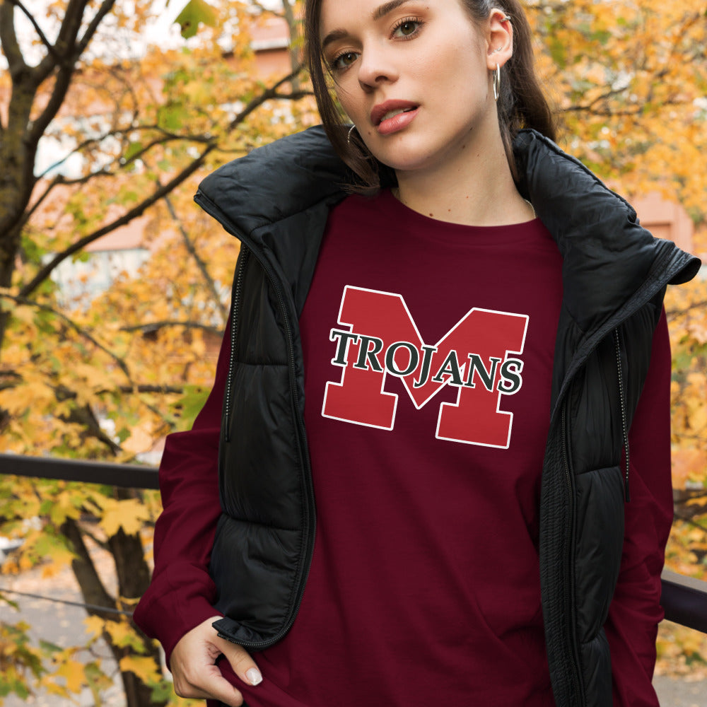 Muscle Shoals High School Design 2 — Maroon