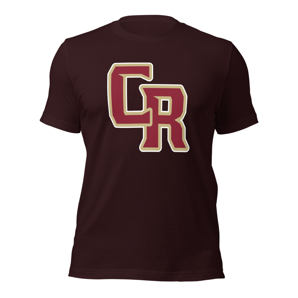 Cedar High School Design 2 — Oxblood Black