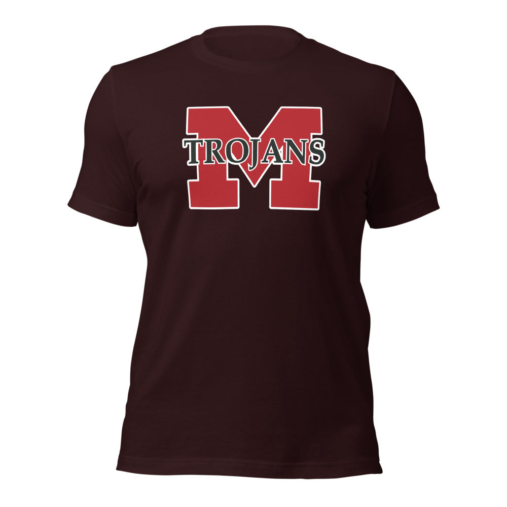 Muscle Shoals High School Design 2 — Oxblood Black