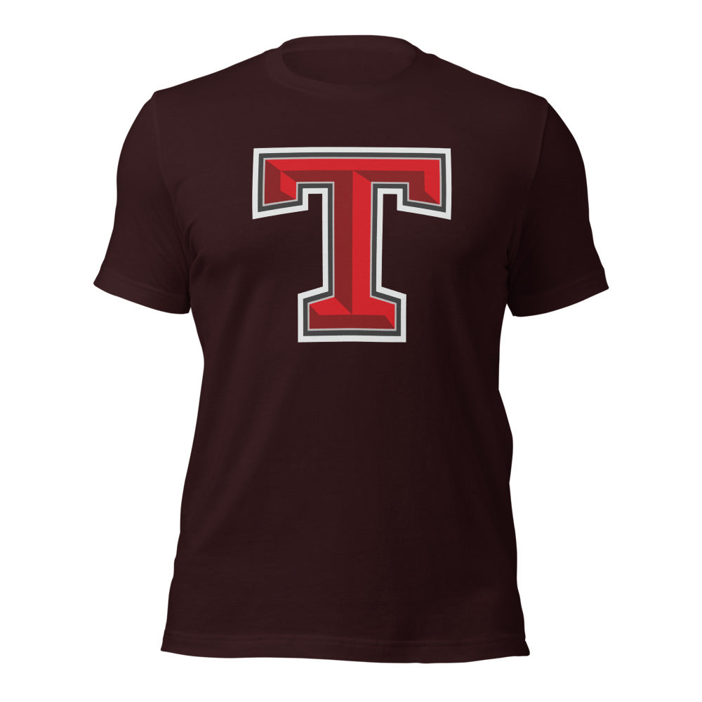 Thompson High School Design 2 — Oxblood Black