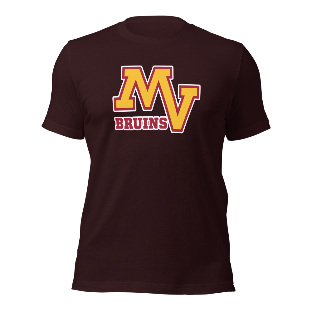 Mountain View High School Design 2 — Oxblood Black