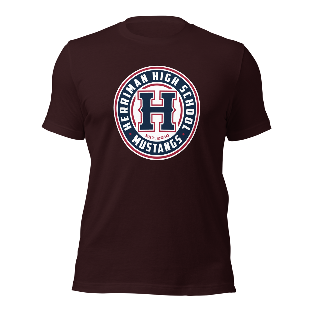 Herriman High School Design 2 — Oxblood Black