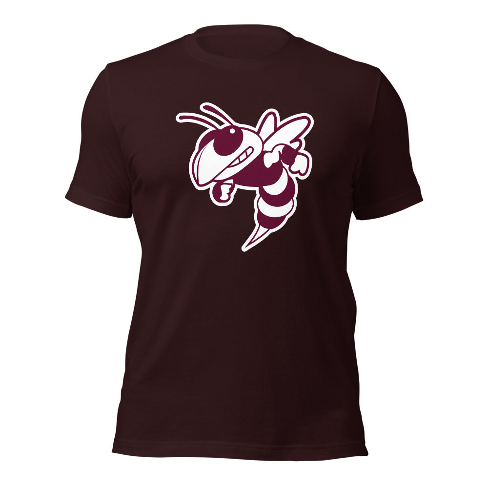 Abbeville High School Design 2 — Oxblood Black