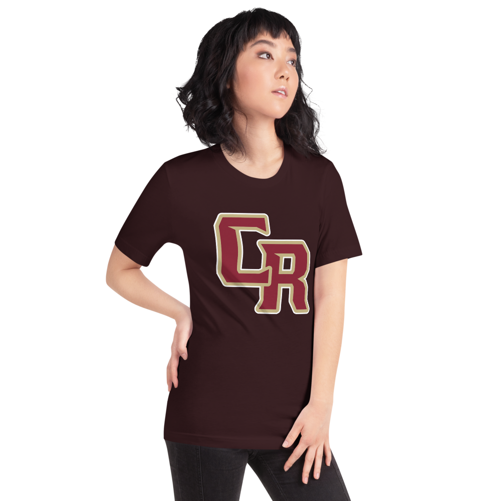 Cedar High School Design 2 — Oxblood Black