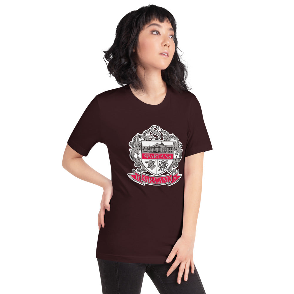 Saraland High School Design 2 — Oxblood Black