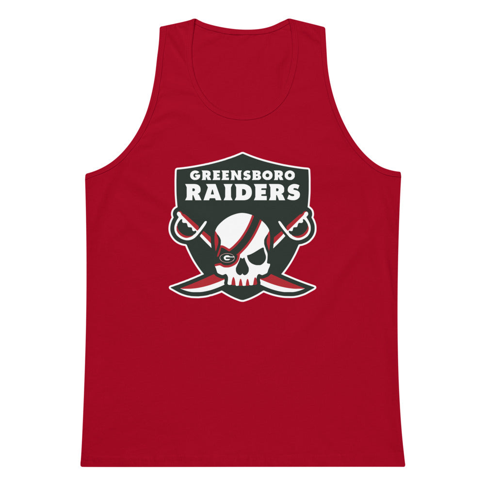 Greensboro High School Design 2 — Red