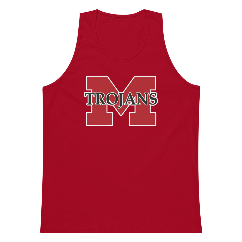Muscle Shoals High School Design 2 — Red