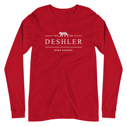 Deshler High School Design 2 — Red