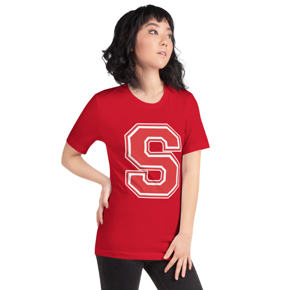 Saks High School Design 2 — Red