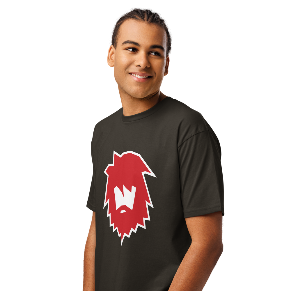 American Fork Cavemen Design 2 — Vintage Black