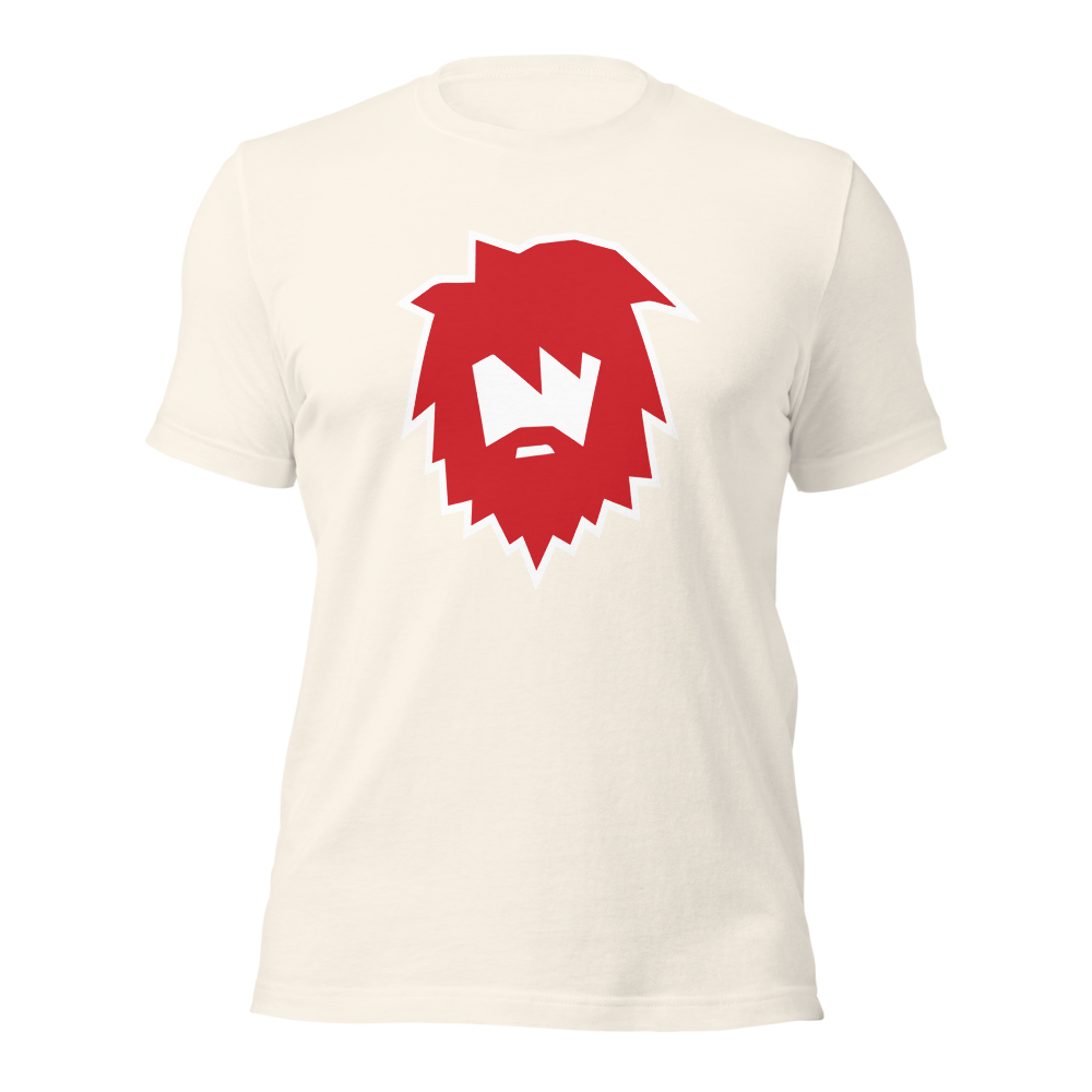 American Fork Cavemen Design 2 — Vintage White
